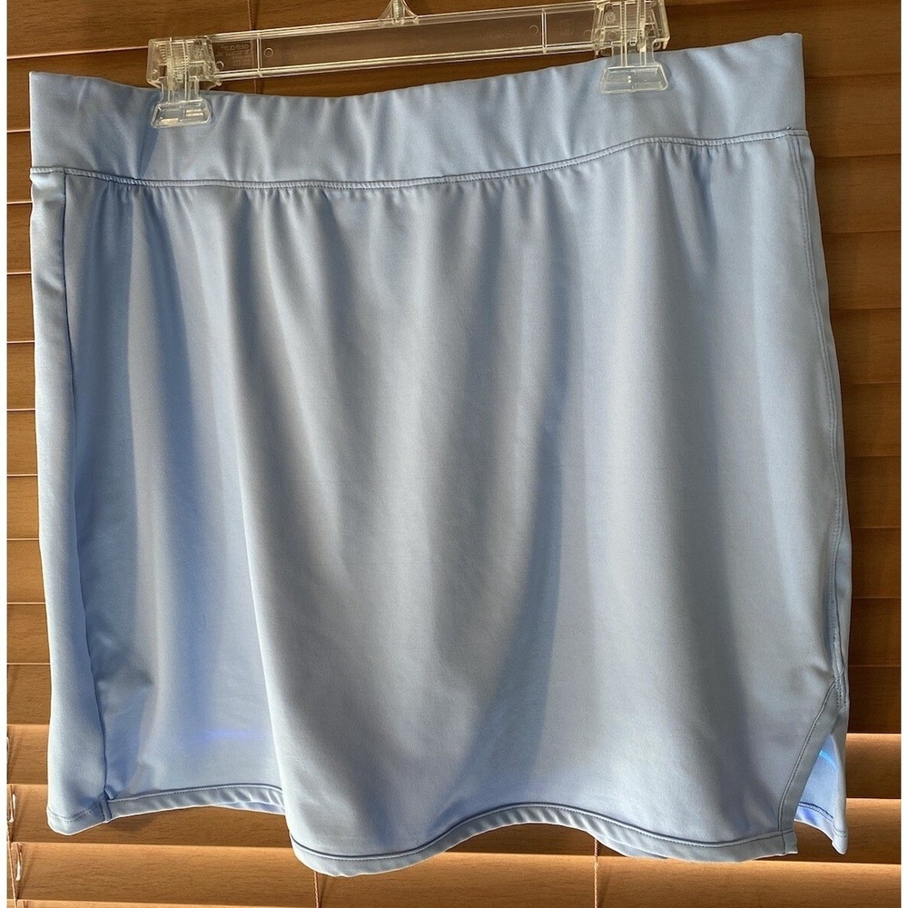 Athletic Skort Performance Skirt Activewear Light‎ Blue Golf Pickleball Tennis